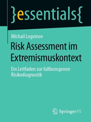 cover image of Risk Assessment im Extremismuskontext